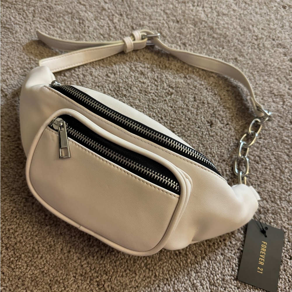 ~ Ivory Cream Fanny Pack ~